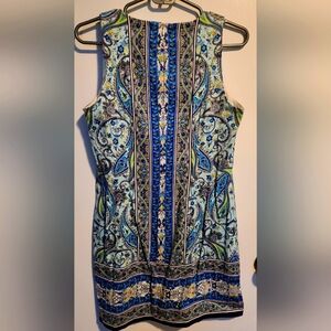 London Times Paisley Sheath Dress, SIZE 6